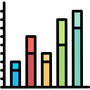 gráfico de barras icon