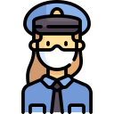 mujer policía icon