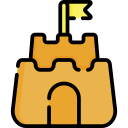 castillo de arena icon