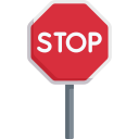 panneau stop icon
