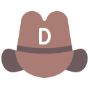 sombrero de vaquero icon