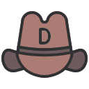 sombrero de vaquero icon