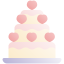 pastel de bodas icon