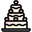 pastel de bodas icon