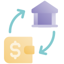 transacción monetaria icon