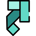 flecha diagonal icon