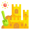 castillo de arena