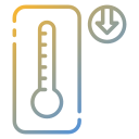 baja temperatura icon