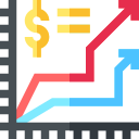 gráfico de linea icon