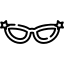 gafas de ojo de gato icon