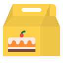 caja de pastel icon