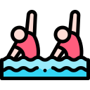 natación sincronizada icon