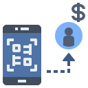 escaneo de código qr icon