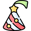 sombrero de fiesta icon