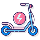 scooter electrico icon