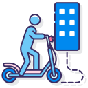 scooter electrico icon