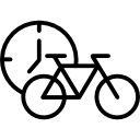 zeit für fahrradübungen icon