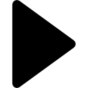 simbolo di riproduzione multimediale icona
