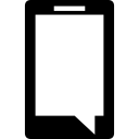 computer tablet con variante a fumetto icona