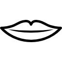 contorno de labios finos icon