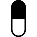 capsule variante noir et blanc Icône