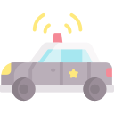 coche de policía icon