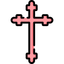 cruz cristiana icon