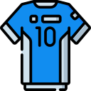 camiseta de fútbol icon