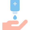 Hand sanitizer icon