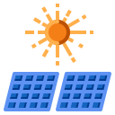 paneles solares icon