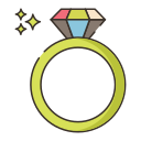 anillo de bodas icon