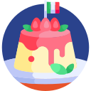 panna cotta icon