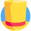 sombrero de copa icon