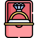 anel de diamante 