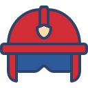 casco de bombero icon