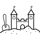 castillo de arena icon