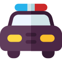 coche de policía icon