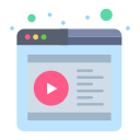 video tutorial icon