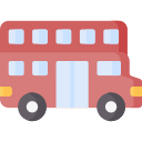 Double decker bus icon