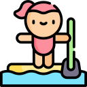 paddleboarding icon