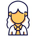 mujer de negocios icon