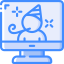 computadora de escritorio icon