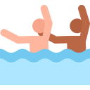 natación sincronizada icon