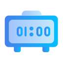 reloj digital icon