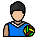 jugador de voleibol