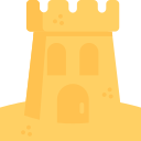 castillo de arena