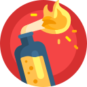 coctel molotov icon