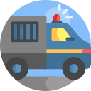 coche de policía icon