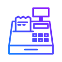 caja registradora icon