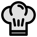 sombrero de cocinero icon